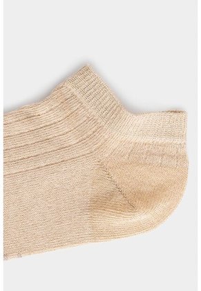 Calcetines Tobilleros Sereno Para Mujer Detalle Lúrex Calcetines Tobilleros Sereno Para Mujer Detalle Lúrex Arena XS VÉLEZ