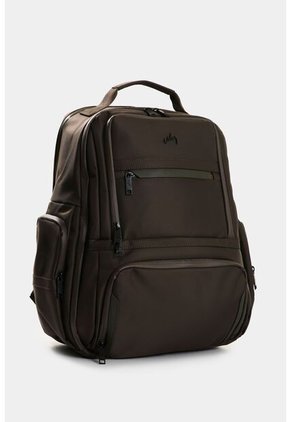 Morral Edén En Lona Y Cuero Para Hombre Multifuncional Morral Edén En Lona Y Cuero Para Hombre Multifuncional Cafe VÉLEZ