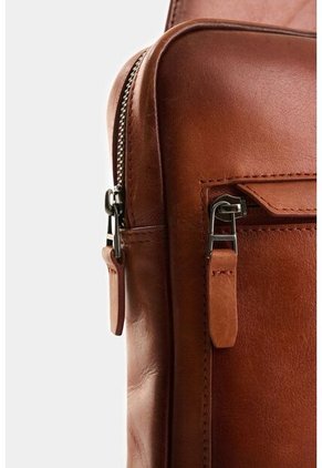 Manos Libres De Cuero Para Hombre Hazel Manos Libres De Cuero Para Hombre Hazel Terracota VÉLEZ