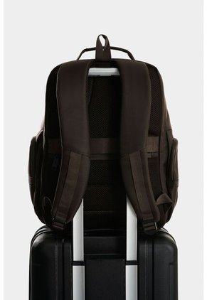 Morral Edén En Lona Y Cuero Para Hombre Multifuncional Morral Edén En Lona Y Cuero Para Hombre Multifuncional Cafe VÉLEZ