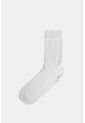 Calcetines Largos Sendero Para Mujer Acanalados Calcetines Largos Sendero Para Mujer Acanalados Crema XS VÉLEZ de Vélez