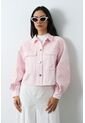 Chaqueta Aguamarina De Tela Para Mujer Bordados En Gamuza Chaqueta Aguamarina De Tela Para Mujer Bordados En Gamuza Rosado L VÉLEZ de Vélez