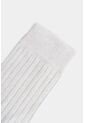 Calcetines Largos Sendero Para Mujer Acanalados Calcetines Largos Sendero Para Mujer Acanalados Crema XS VÉLEZ de Vélez