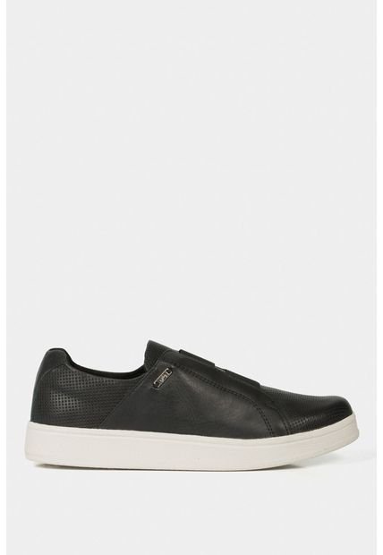 Mocasines Plataforma De Cuero Grabado Mocasines Plataforma De Cuero Grabado Negro 34 Vélez