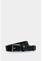 Cinturón Unifaz De Cuero Trenzado Para Hombre Bruma Cinturón Unifaz De Cuero Trenzado Para Hombre Bruma Negro 34 VÉLEZ de Vélez