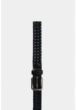 Cinturón Unifaz De Cuero Trenzado Para Hombre Bruma Cinturón Unifaz De Cuero Trenzado Para Hombre Bruma Negro 34 VÉLEZ