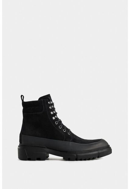 Botas Neu De Cuero Para Hombre Suela Tractorada Botas Neu De Cuero Para Hombre Suela Tractorada Negro 44 Vélez