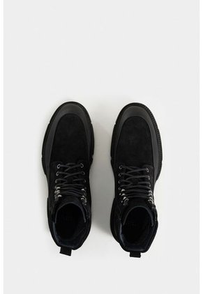 Botas Neu De Cuero Para Hombre Suela Tractorada Botas Neu De Cuero Para Hombre Suela Tractorada Negro 44 Vélez