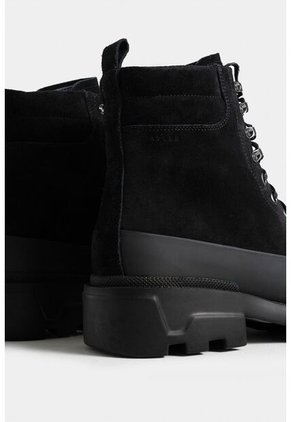 Botas Neu De Cuero Para Hombre Suela Tractorada Botas Neu De Cuero Para Hombre Suela Tractorada Negro 44 Vélez