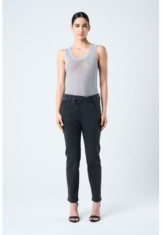 Jean Danika Slim En Denim Confort Para Mujer Bota Recta Jean Danika Slim En Denim Confort Para Mujer Bota Recta Negro 10 VÉLEZ Vélez