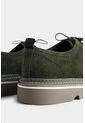 Zapatos Cordón Nova De Cuero Para Hombre Textura Gamuzada Zapatos Cordón Nova De Cuero Para Hombre Textura Gamuzada Verde 41 Vélez de Vélez