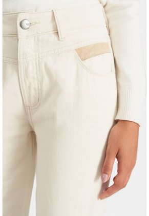 Jean Bull Marte Tipo Baggy Para Mujer Tiro Alto Jean Bull Marte Tipo Baggy Para Mujer Tiro Alto Blanco 10 Vélez