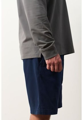 Polo Manga Larga En Algodón Para Hombre Nápoles Polo Manga Larga En Algodón Para Hombre Nápoles Gris M VÉLEZ