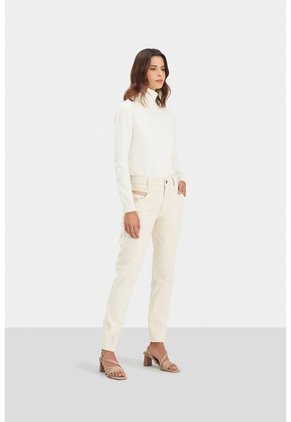 Jean Bull Marte Tipo Baggy Para Mujer Tiro Alto Jean Bull Marte Tipo Baggy Para Mujer Tiro Alto Blanco 10 Vélez