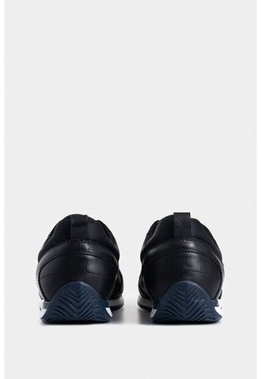 Tenis Engeil 3 De Cuero Para Hombre Detalle Textil Tenis Engeil 3 De Cuero Para Hombre Detalle Textil Negro 43 VÉLEZ