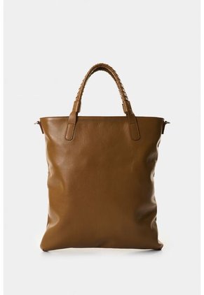 Shopping De Cuero Para Mujer Nómada Shopping De Cuero Para Mujer Nómada Miel VÉLEZ