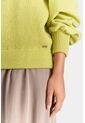 Sweater Sahara En Tejido Rectilíneo Para Mujer Fit Oversized Sweater Sahara En Tejido Rectilíneo Para Mujer Fit Oversized Verde Limon XL Vélez de Vélez