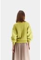 Sweater Sahara En Tejido Rectilíneo Para Mujer Fit Oversized Sweater Sahara En Tejido Rectilíneo Para Mujer Fit Oversized Verde Limon XL Vélez de Vélez