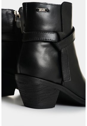Botnes En Cuero Para Mujer Xinca Botnes En Cuero Para Mujer Xinca Negro 40 VÉLEZ