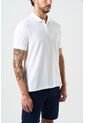 Polo Manga Corta Essential Para Hombre Textura Polo Manga Corta Essential Para Hombre Textura Blanco XXL VÉLEZ de Vélez