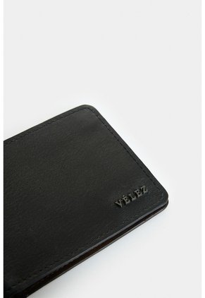 Billetera De Cuero Para Hombre Tessa Billetera De Cuero Para Hombre Tessa Negro VÉLEZ