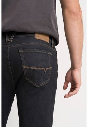 Jean Recto Encerado Para Hombre Silueta Semi Fitted Jean Recto Encerado Para Hombre Silueta Semi Fitted Azul Oscuro 36 Vélez