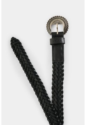 Cinturón Unifaz Trenzado En Cuero Para Mujer Anam Cinturón Unifaz Trenzado En Cuero Para Mujer Anam Negro S VÉLEZ