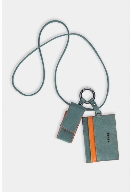 Porta Tarjetas Ons De Cuero Para Mujer Con Porta Labial Porta Tarjetas Ons De Cuero Para Mujer Con Porta Labial Agua Marina Vélez