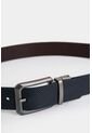 Cinturón Doble Faz Igor De Cuero Para Hombre Punta Lanza Cinturón Doble Faz Igor De Cuero Para Hombre Punta Lanza Azul Oscuro 30 VÉLEZ de Vélez