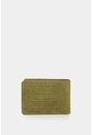 Billetera En Cuero Nobuck Croco Para Hombre Tessa 2.0 Billetera En Cuero Nobuck Croco Para Hombre Tessa 2.0 Verde Oliva VÉLEZ de Vélez