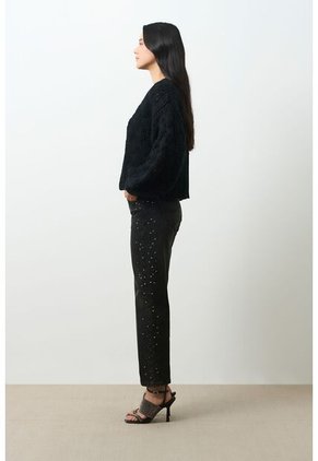 Cardigan Tejido Para Mujer Luzia Cardigan Tejido Para Mujer Luzia Negro M VÉLEZ