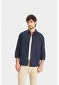 Camisa En Popelina Para Hombre Semifitted Camisa En Popelina Para Hombre Semifitted Azul Oscuro S VÉLEZ de Vélez