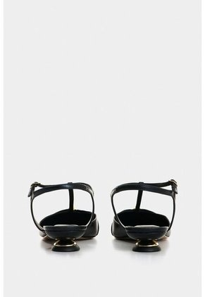 Baleta Destalonada En Cuero Para Mujer Kiwa Baleta Destalonada En Cuero Para Mujer Kiwa Negro 36 VÉLEZ