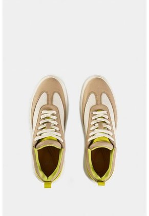 Tenis Namibia De Cuero Y Lona Para Mujer Detalles Neón Tenis Namibia De Cuero Y Lona Para Mujer Detalles Neón Arena 40 Vélez