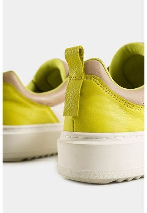 Tenis Namibia De Cuero Y Lona Para Mujer Detalles Neón Tenis Namibia De Cuero Y Lona Para Mujer Detalles Neón Arena 40 Vélez