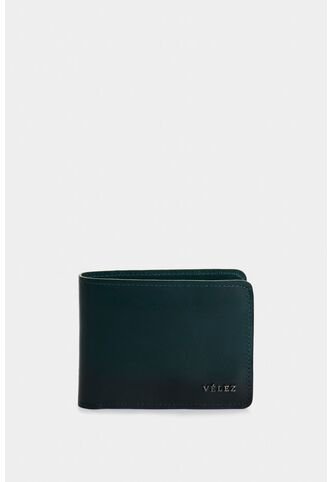 Billetera Oasis De Cuero Para Hombre Detalle Contraste Billetera Oasis De Cuero Para Hombre Detalle Contraste Azul Aguamarina VÉLEZ Vélez