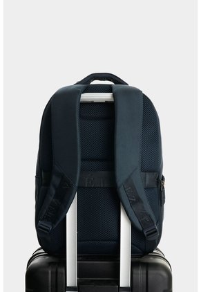 Tula Morral De Lona Y Cuero Para Hombre Nautical Tula Morral De Lona Y Cuero Para Hombre Nautical Azul Oscuro VÉLEZ