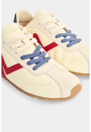 Tenis En Cuero Para Hombre Blooms Tenis En Cuero Para Hombre Blooms Crema 46 VÉLEZ