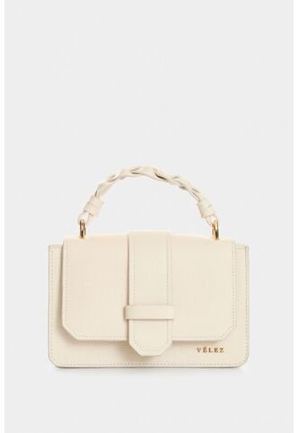 Manos Libres Garniel De Cuero Para Mujer Manija Tejida Manos Libres Garniel De Cuero Para Mujer Manija Tejida Blanco VÉLEZ Vélez