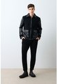 Chaqueta De Cuero Para Hombre Nila 2 Chaqueta De Cuero Para Hombre Nila 2 Negro L VÉLEZ de Vélez