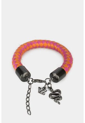 Manilla Pekín De Cuero Para Mujer Broche Ajustable