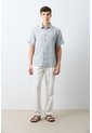 Camisa Manga Corta Rayas Para Hombre Nara Camisa Manga Corta Rayas Para Hombre Nara Azul XL VÉLEZ de Vélez