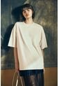 Camiseta Relaxed Fit Para Hombre Camiseta Relaxed Fit Para Hombre Crema M VÉLEZ de Vélez