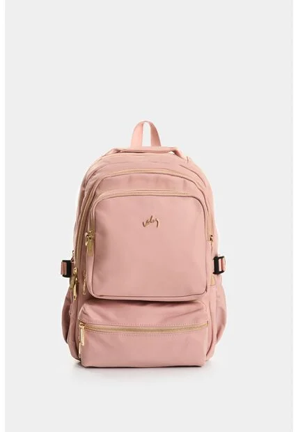 Morral Tamar En Lona Para Mujer Multifuncional Morral Tamar En Lona Para Mujer Multifuncional Rosado VÉLEZ