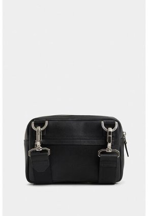 Manos Libres Bright De Cuero Para Hombre Detalle Gamuzado Manos Libres Bright De Cuero Para Hombre Detalle Gamuzado Negro VÉLEZ