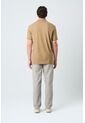 Polo Para Hombre Semi Fit Detalle Jacquard Polo Para Hombre Semi Fit Detalle Jacquard Tabaco XL VÉLEZ de Vélez