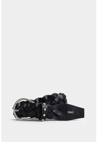 Cinturón Unifaz Papyris 2.0 De Cuero Para Mujer Trenzado Cinturón Unifaz Papyris 2.0 De Cuero Para Mujer Trenzado Negro M VÉLEZ Vélez