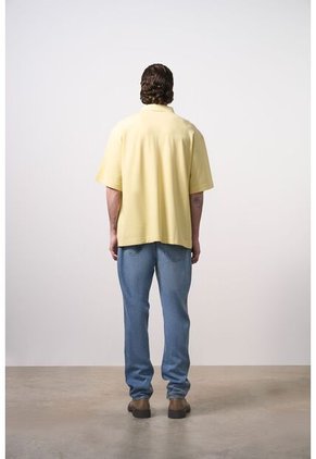 Polo Manga Corta Para Hombre Polo Manga Corta Para Hombre Amarillo L VÉLEZ