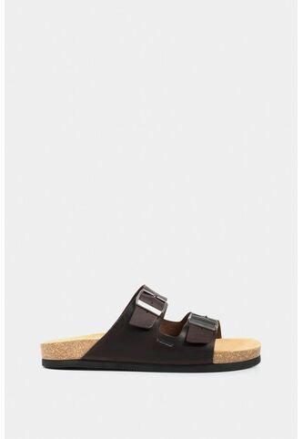 Sandalia Plana De Cuero Vintage Sandalia Plana De Cuero Vintage Cafe 43 VÉLEZ Vélez