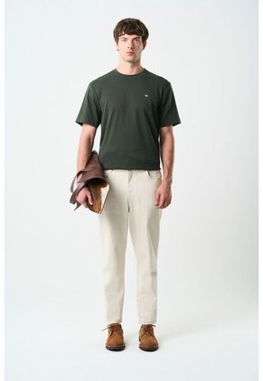 Camiseta Manga Corta Lerici Para Hombre Semi Fitted Camiseta Manga Corta Lerici Para Hombre Semi Fitted Verde Oliva M VÉLEZ